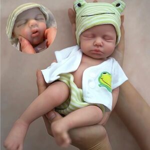 12 Inch Reborn Baby Dolls Silicone Full Body Realistic Baby Doll Boy Silicone...